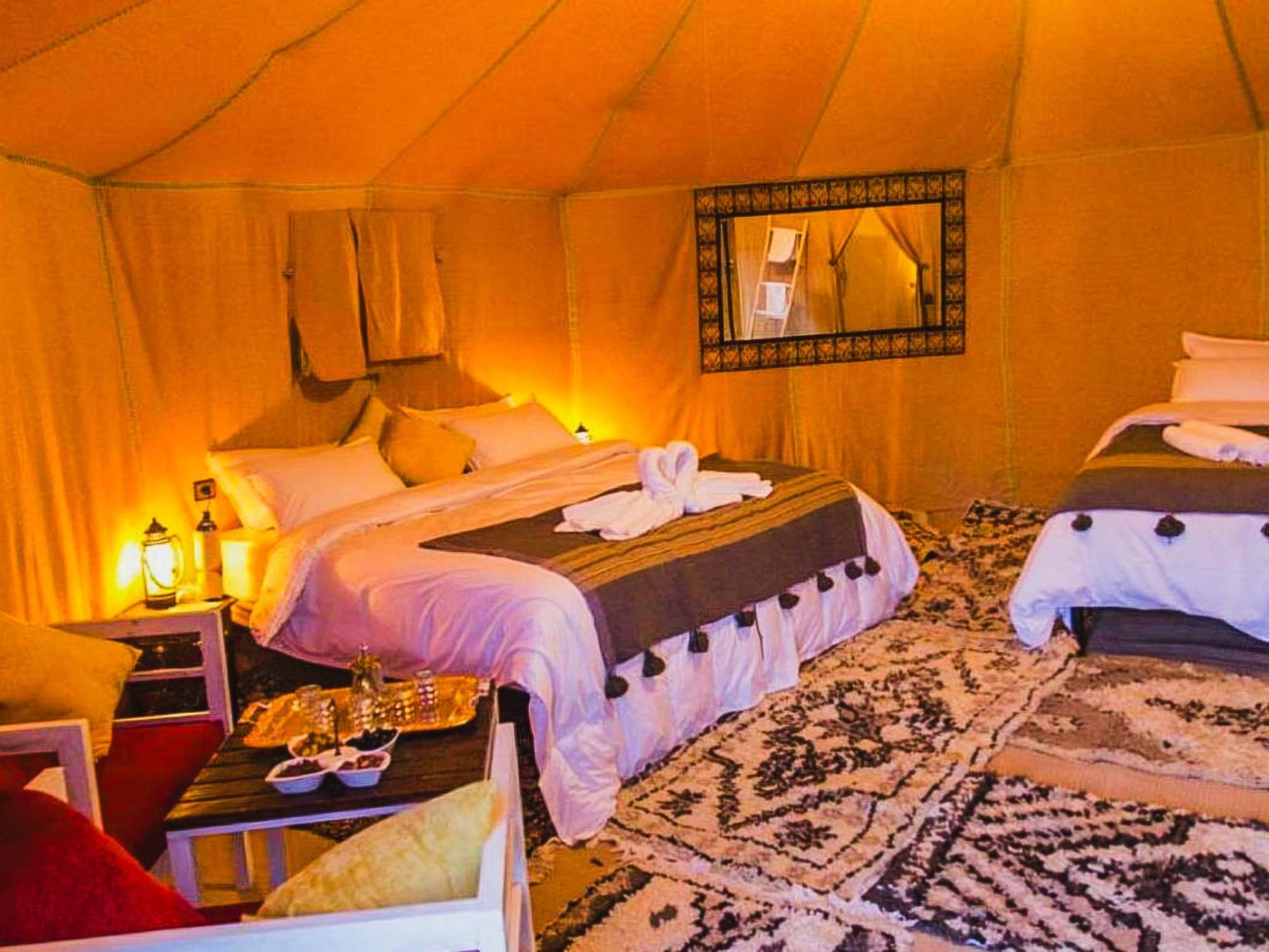 Sahara Deluxe Camp Merzouga Exterior foto